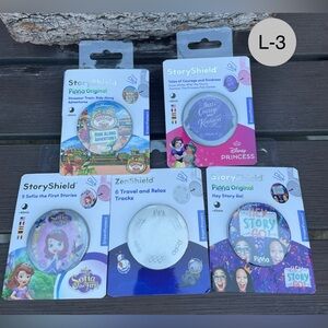 Lot of 5 Story Shield For StoryPhones Disney PRINCESS,SOFIA  ZenShield ….